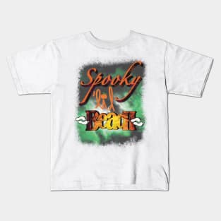 Spooky lil beach Kids T-Shirt